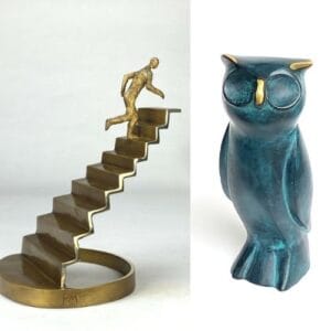 Bronseskulpturer laget i begrenset opplag på kun 99 eksemplarer